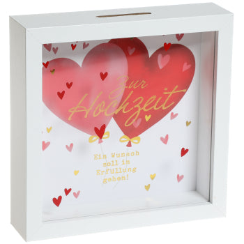 Hochzeit Herz Holz Sparkasse