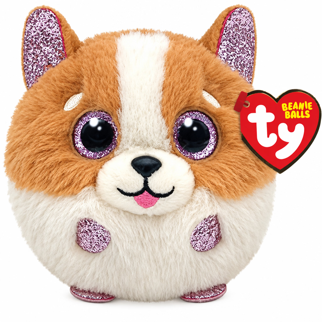 Teeny Puffies Tanner Dog 7cm