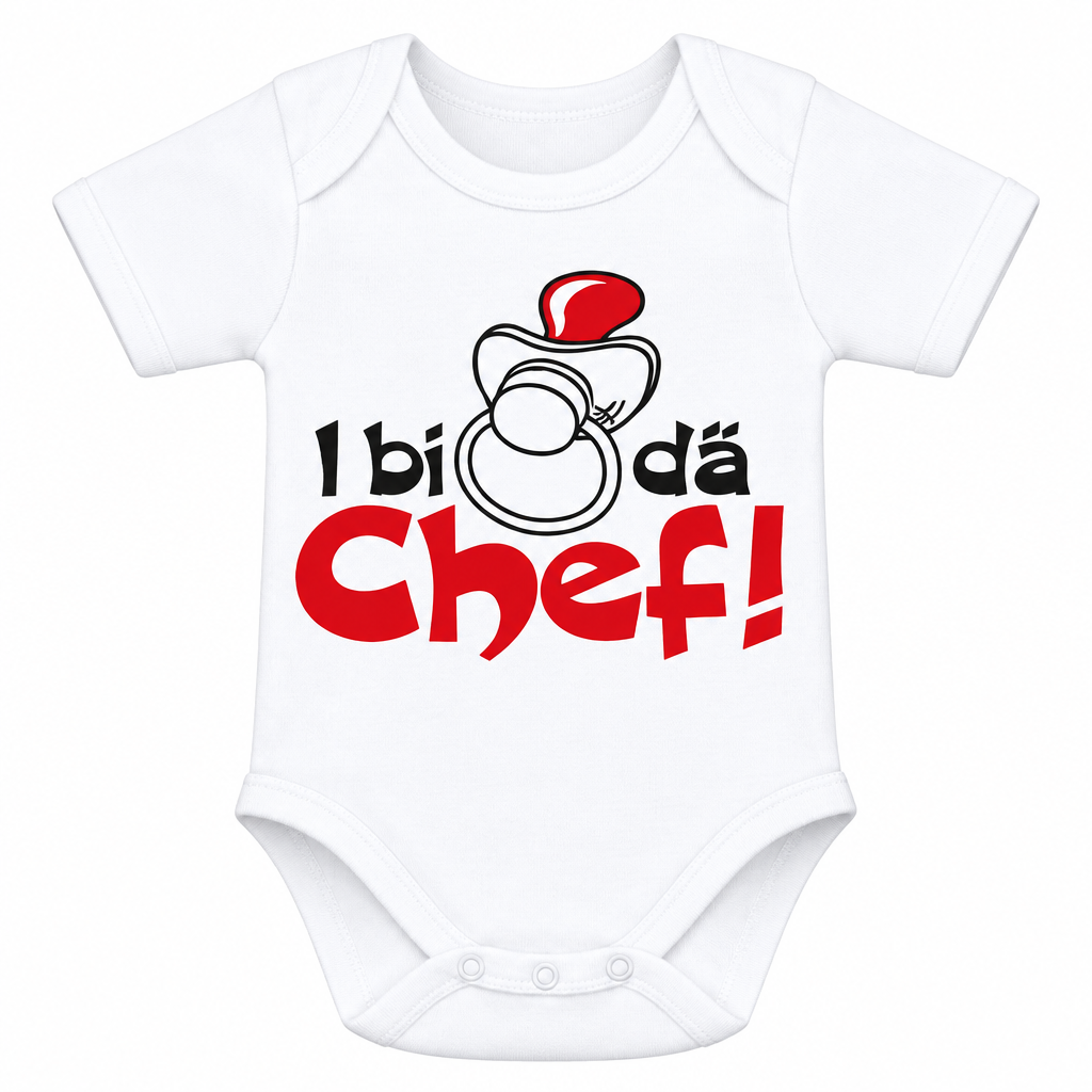 I bi dä Chef Body - Grösse 74/80