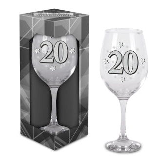 Jubiläumsglas 20