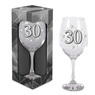 Jubiläumsglas 30