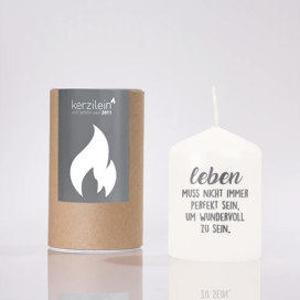 Kerzilein Leben wundervoll