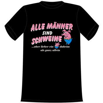 Männer Schweine T-Shirt