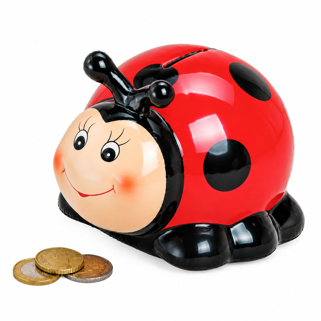 Marienkäfer Sparkasse 12 cm