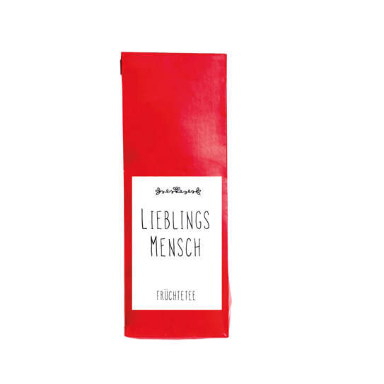 Früchtetee verschiedene Sprüche