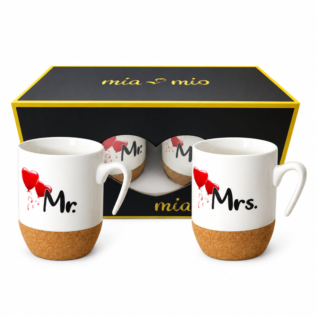 Mr & Mrs Kaffeetassen Kork