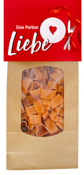 Portion Liebe Herz Pasta