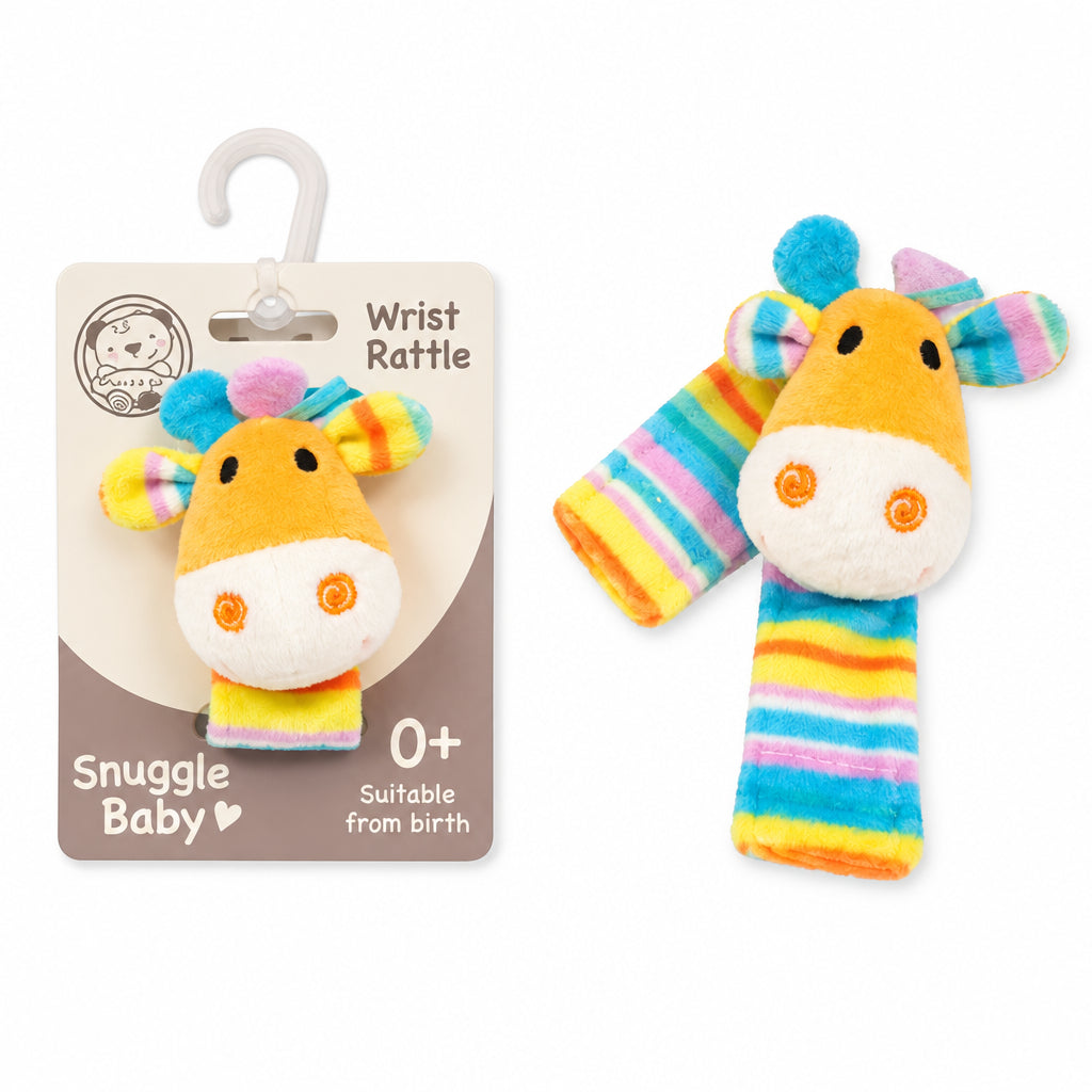 Rassel Handgelenk Plüsch Giraffe