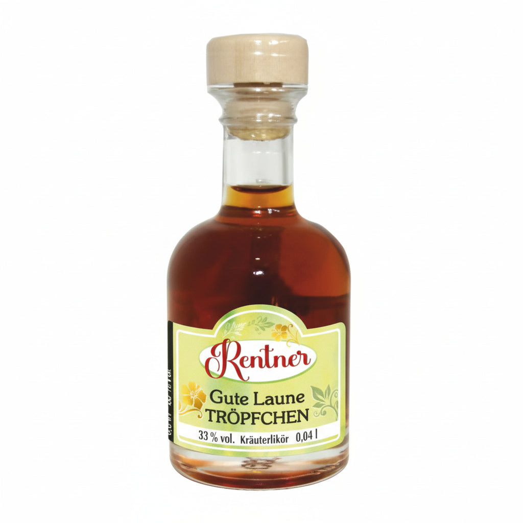 Rentner Gute Laune Apotheker Schnaps