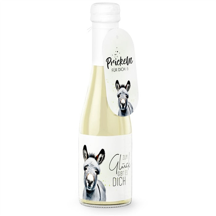 Schaumwein Esel