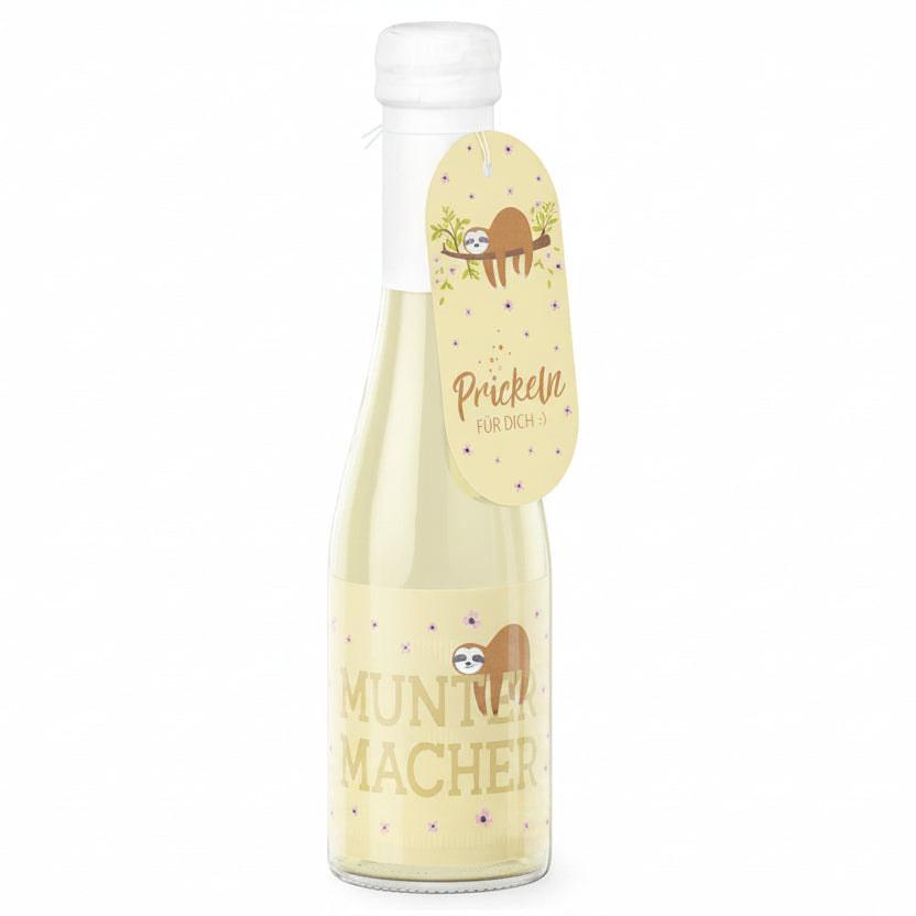 Schaumwein Faultier Muntermacher