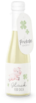 Schaumwein Glück Klee