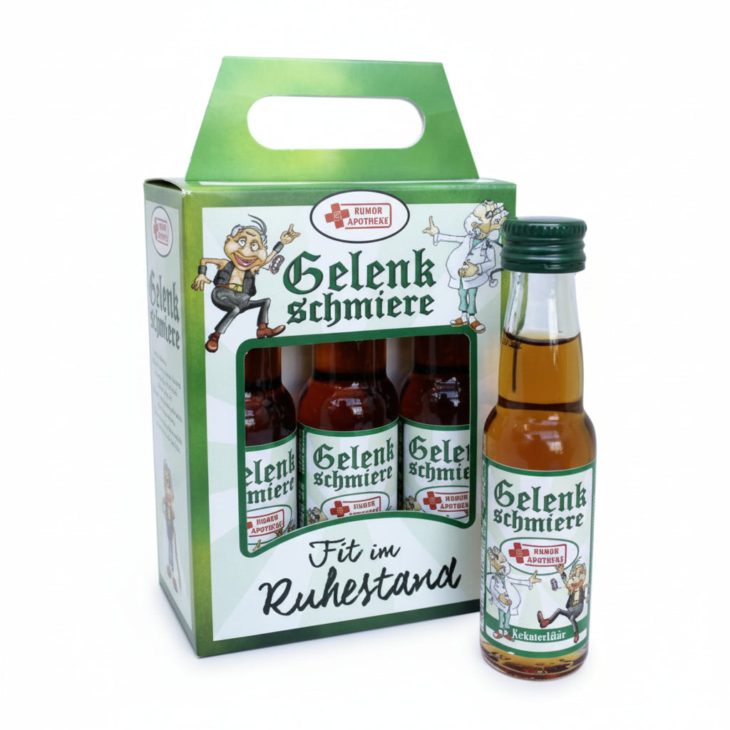 Schnaps Trio Gelenkschmiere