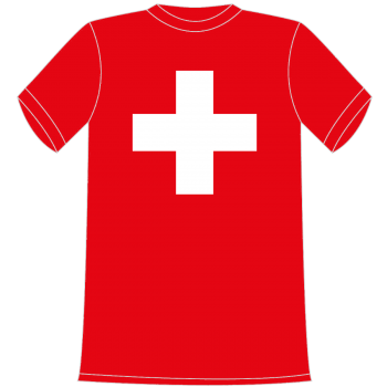 Schweizer Kreuz T-Shirt
