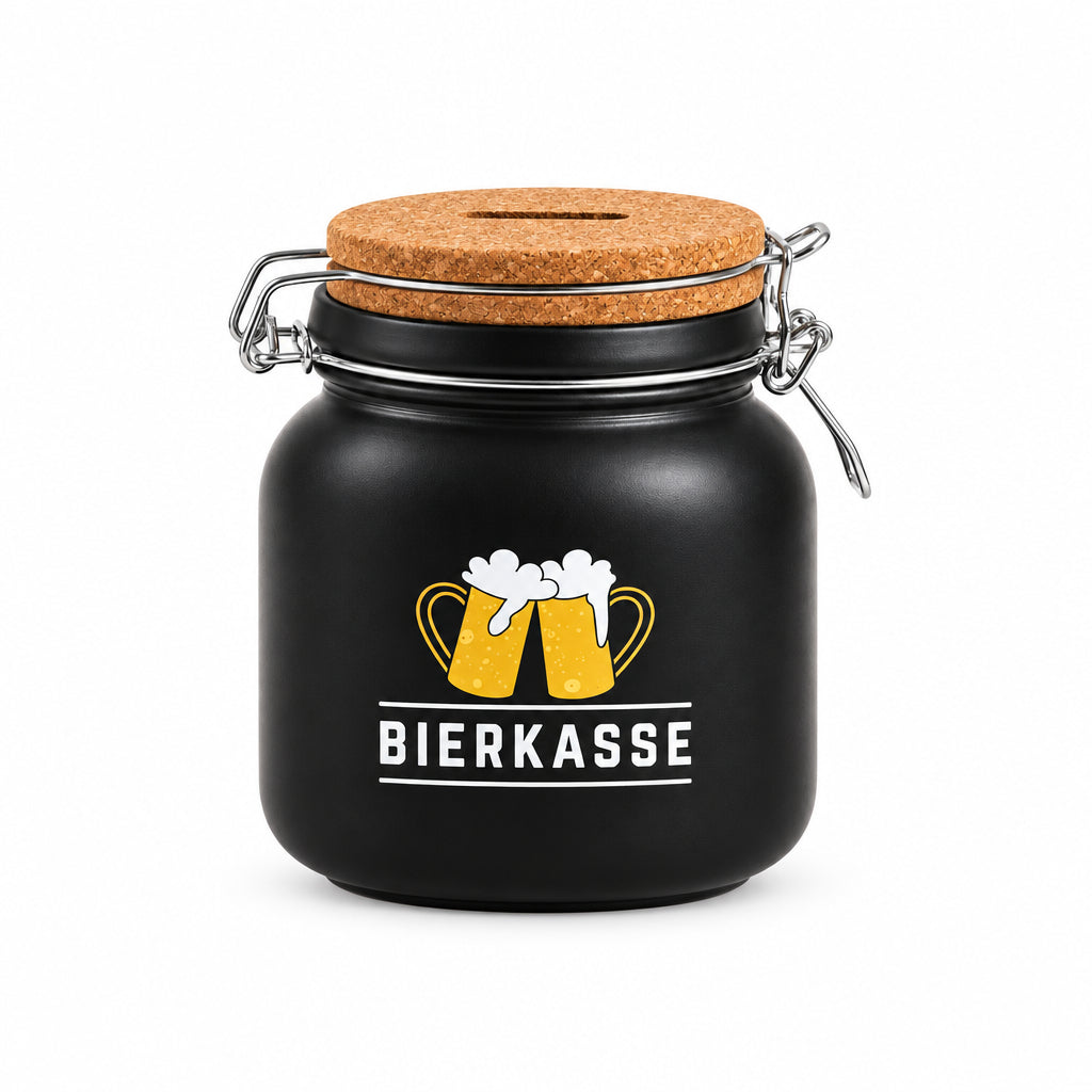 Sparglas Bierkasse