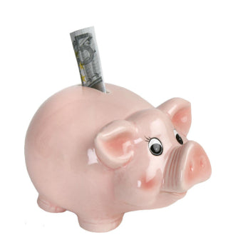 Sparschwein rosa (18,5 cm)