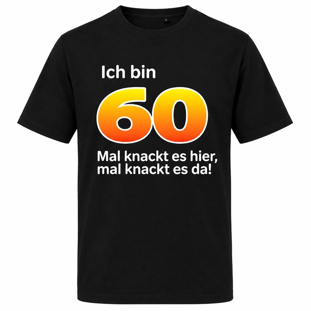 T-Shirt 60. Geburtstag knackig