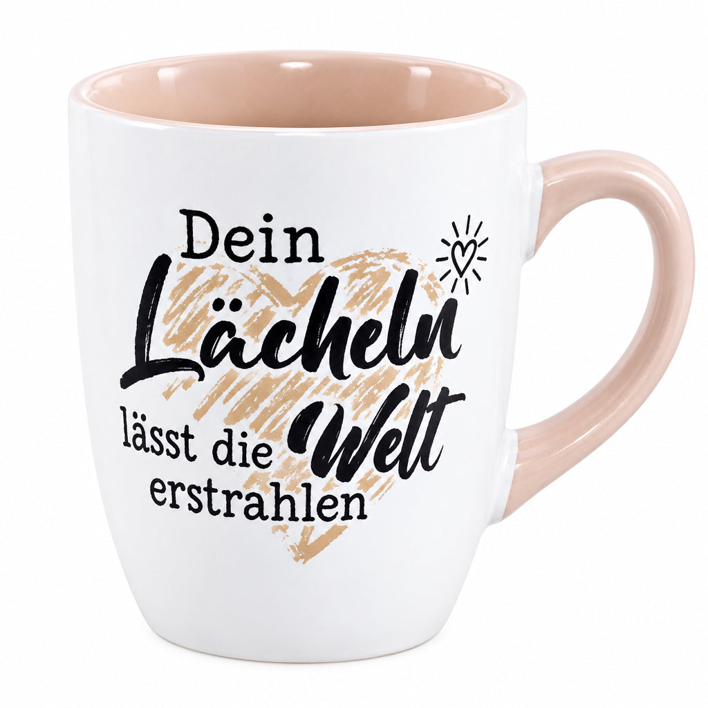 Tasse mit Herzensbotschaft