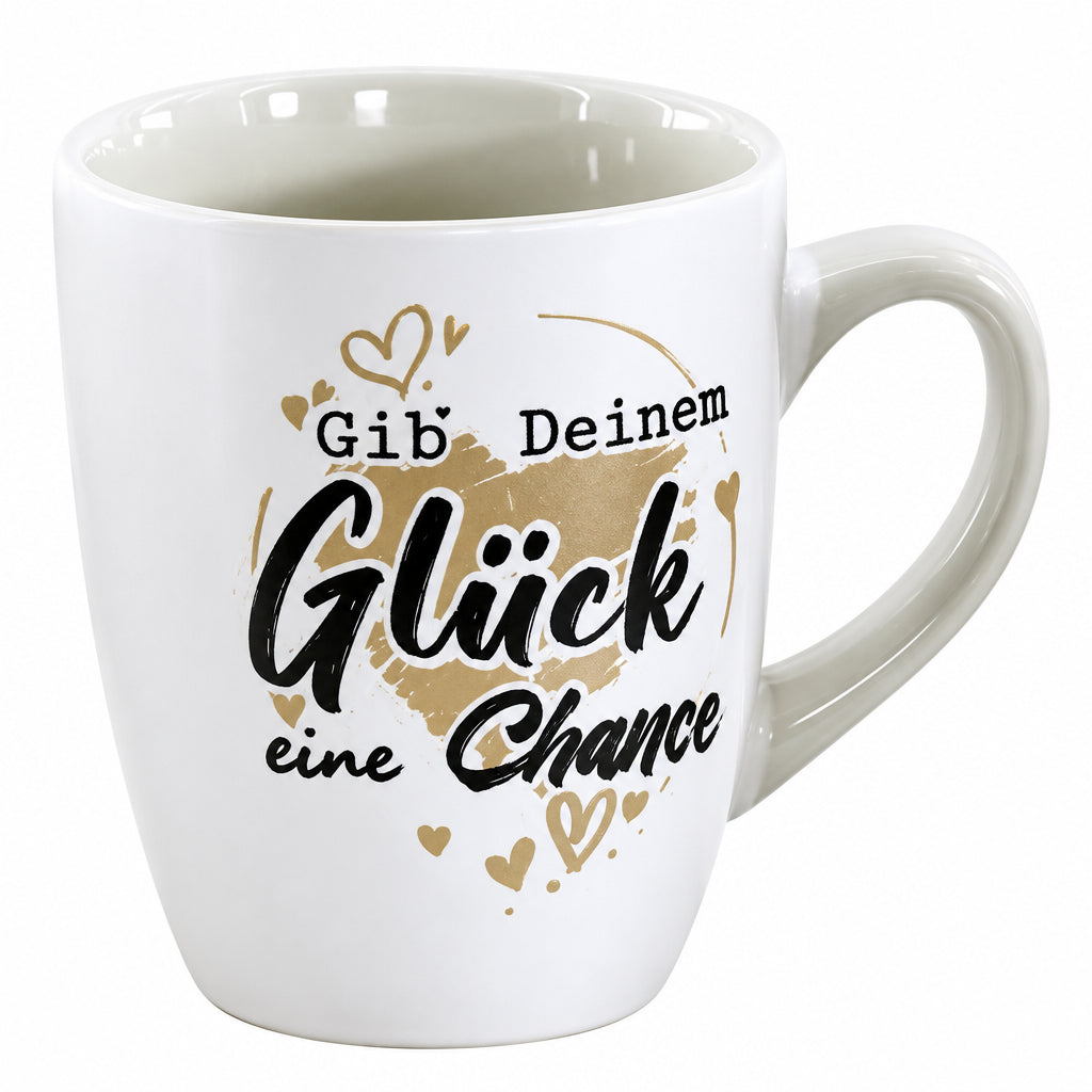 Tasse mit Herzensbotschaft