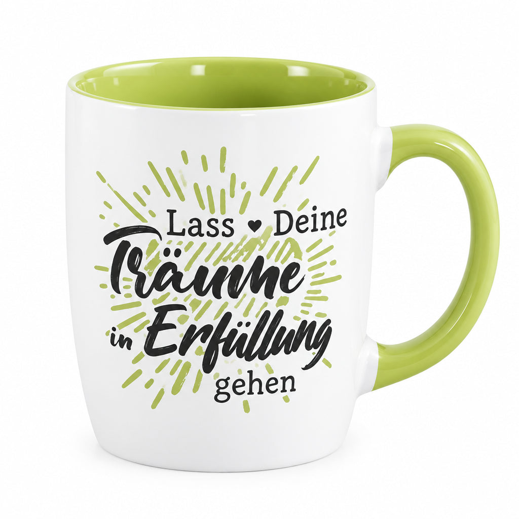 Tasse mit Herzensbotschaft