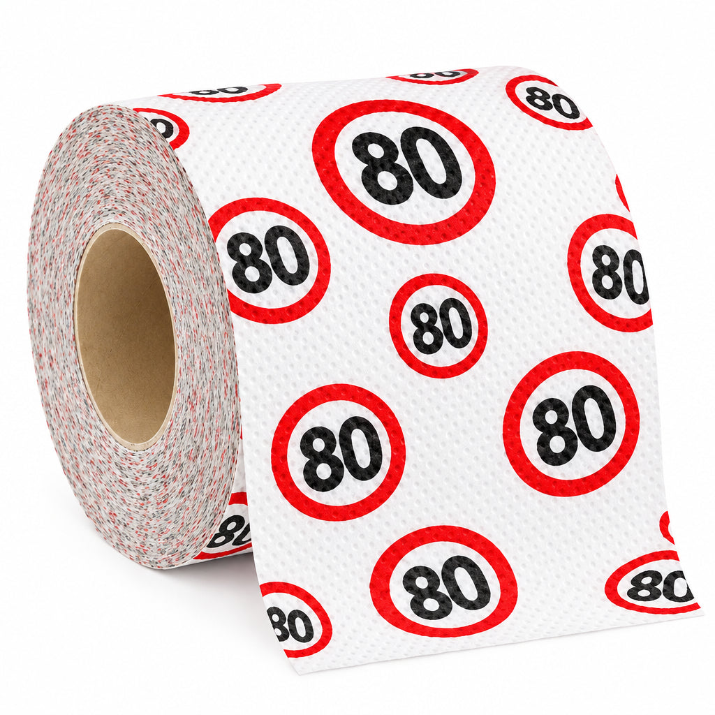 WC-Papier 80. Geburtstag